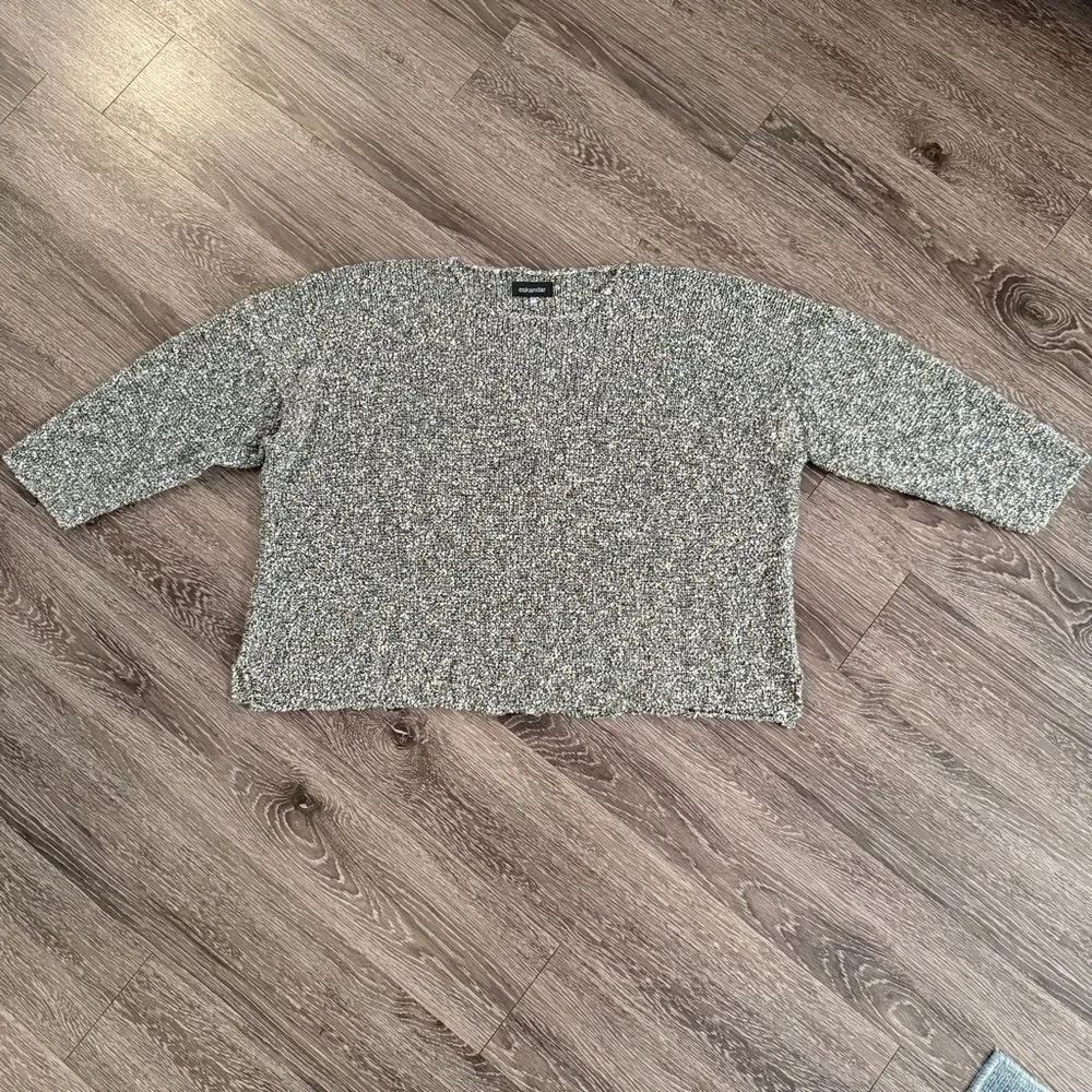 Eskandar One Size Textured Sweater